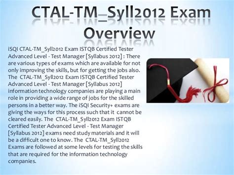 CTAL-TM_Syll2012 Exam