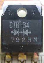 CTB- 34, Tube CTB-34; Röhre CTB- 34 ID42336, Solid-State-Dio ...