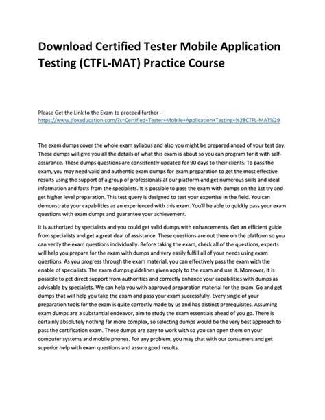 CTFL-MAT Testing Engine