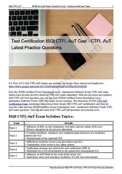 CTFL4 Exam Price