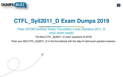 CTFL_Syll2011_A Valid Exam Tutorial
