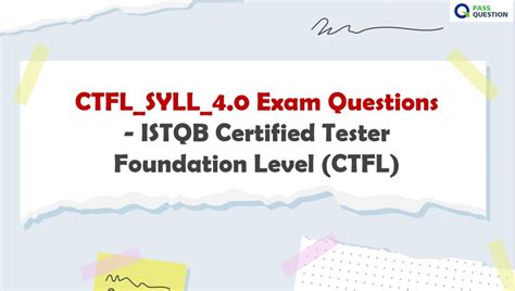 CTFL_Syll_4.0 Online Prüfungen