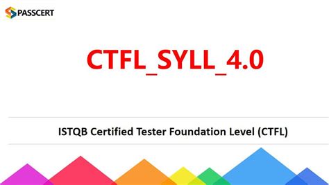 CTFL_Syll_4.0 Prüfungsmaterialien