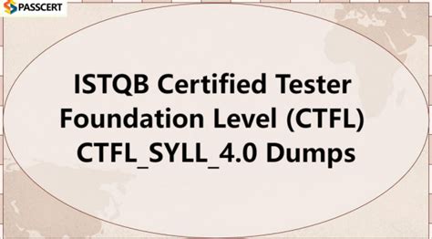 CTFL_Syll_4.0 Zertifizierung