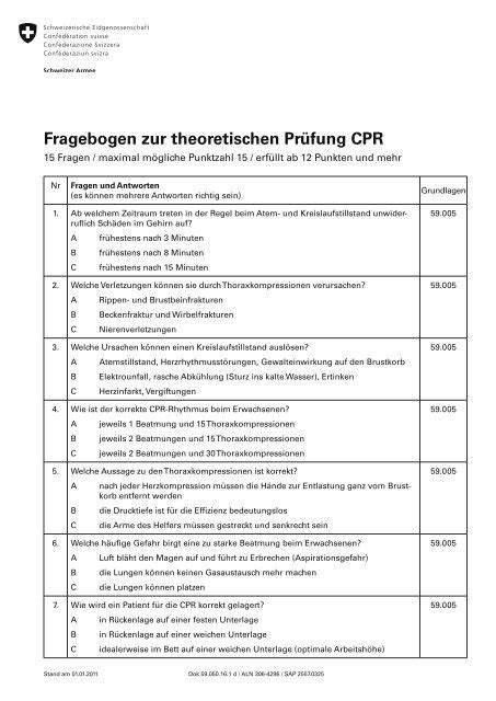 CTPRP Online Prüfung