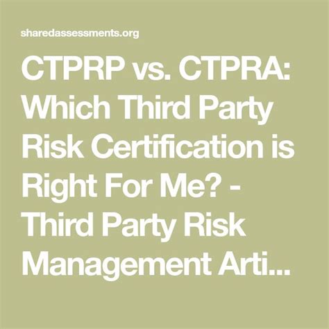CTPRP Prüfungsinformationen