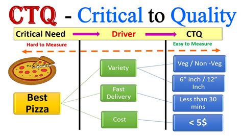 CTQ Tree - What is Six Sigma