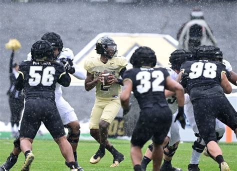 CU Buffs’ Shedeur Sanders cements Big Man On Campus title with strong spring game performance