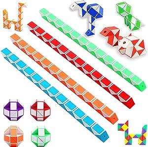 CUBIDI® Magic Snake 3D Puzzle Schlange Kinder Würfel …