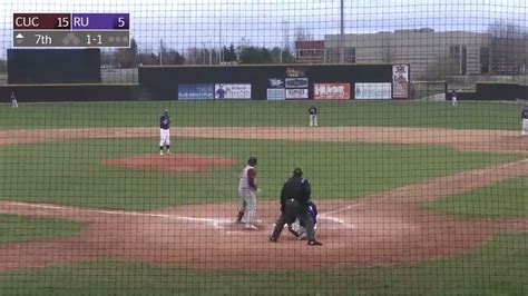 CUC Baseball on Twitter: "Jacob sends one up the middle and …