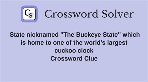 CUCKOO CLOCK - Crossword Clues Wordplays.com