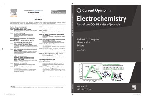 Current Opinion in Electrochemistry - 期刊名 - 小木虫论坛 - wintechmobiles.com