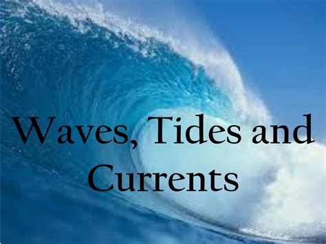 Currents, Waves, and Tides - Smithsonian Ocean - raincitystudios.com