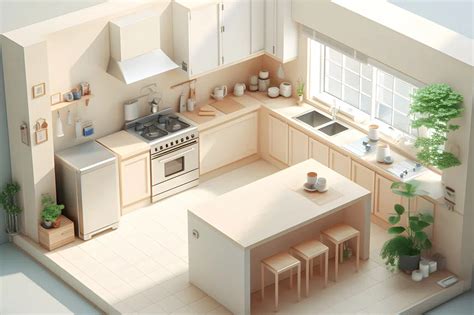 Custom 3D Kitchen Design & Rendering Service | Realistic ... - Etsy - muktibox.com
