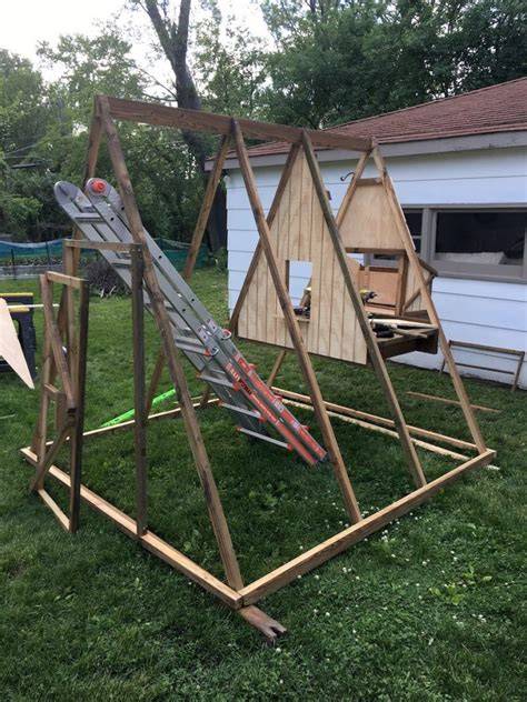 Custom A-Frame Chicken Tractor For (Almost) Free - raincitystudios.com