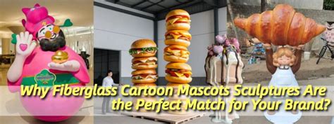 Custom Cartoon Mascots Statue for Branding and Retail Display... - muktibox.com