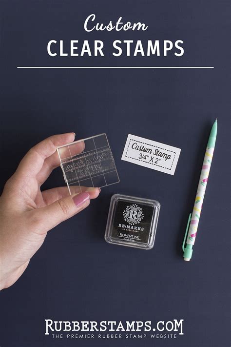 Custom Clear Stamps - muktibox.com