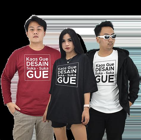 Custom Kaos - Anda yang desain, Kami yang cetak - muktibox.com