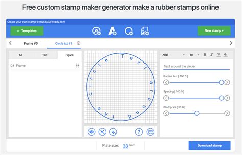 Custom Stamp Generator - Design your own stamp - muktibox.com