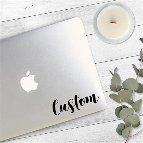 Custom Vinyl Laptop Sticker - Etsy - muktibox.com