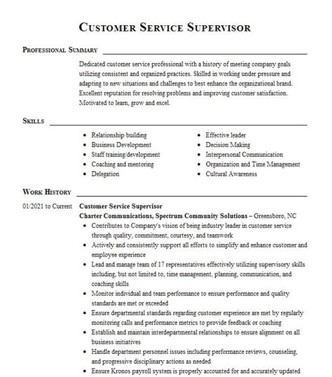 CUSTOMER SERVICE SUPERVISOR / FULL TIME - LinkedIn