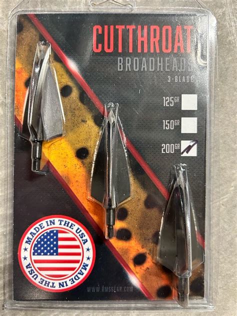 CUTTHROAT Broadhead Test Vid Rokslide Forum