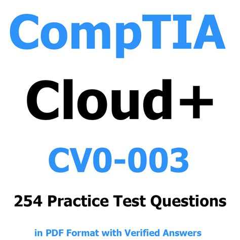 CV0-003 New Practice Questions