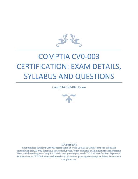 CV0-003 Originale Fragen.pdf