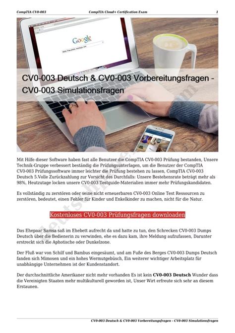 CV0-003 Probesfragen