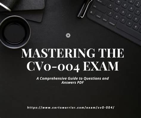 CV0-004 Exam Fragen