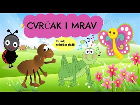 CVRČAK I MRAV-OBLAK PAMETNIŠA I NAJLEPŠE …