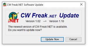 CW Freak.NET V1.10を公開 JI0VWLのFreakな日常