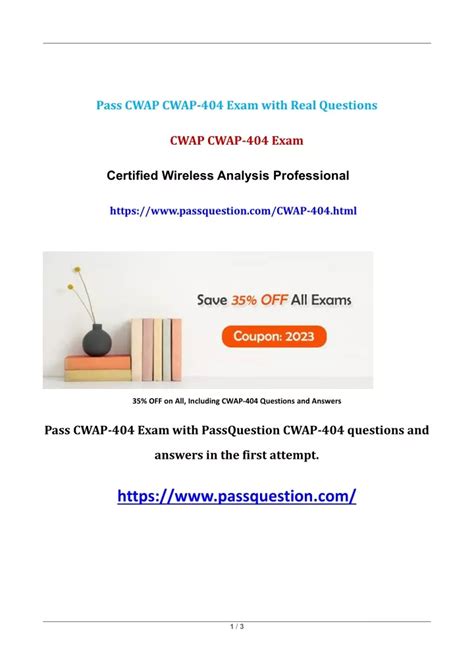 CWAP-404 Prüfung
