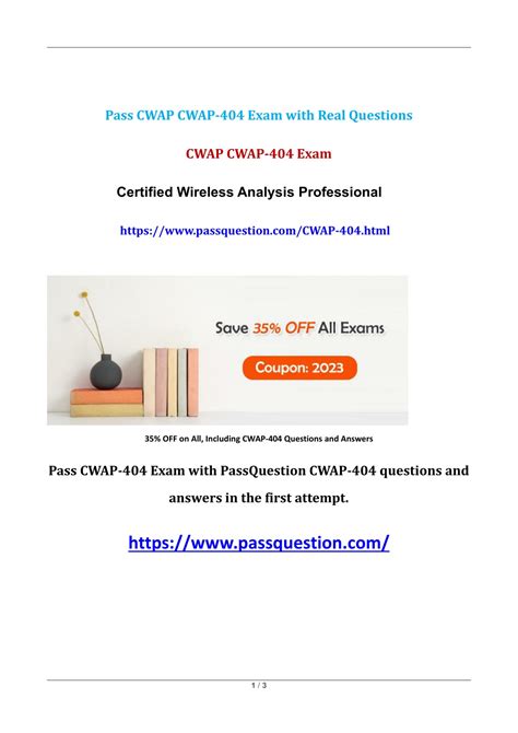 CWAP-404 Prüfungsunterlagen