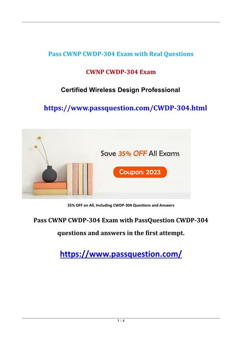 CWDP-304 Exam Fragen