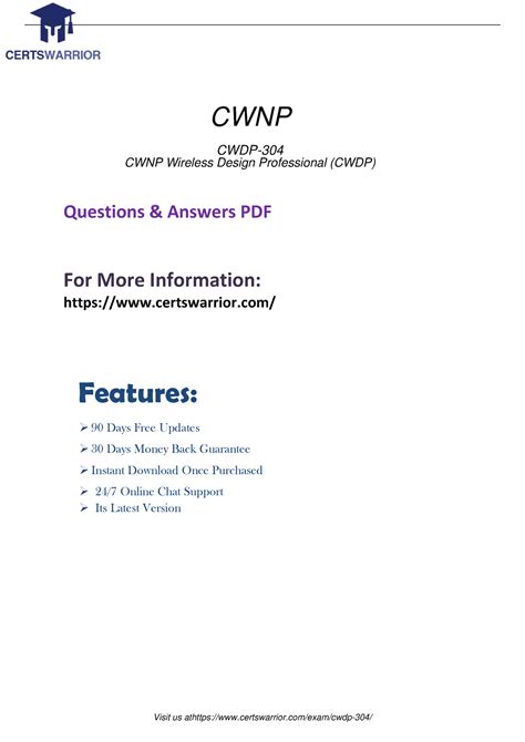 CWDP-304 PDF
