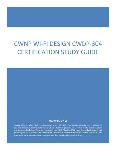 CWDP-304 Zertifikatsfragen