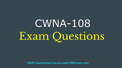 CWNA-108 Online Praxisprüfung