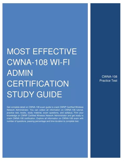 CWNA-108 Prüfungs