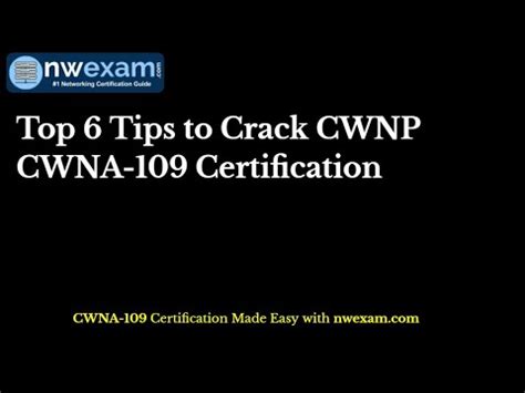 CWNA-109 Examengine