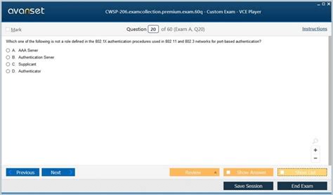 CWSP-206 Simulationsfragen