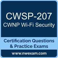 CWSP-207 Testfagen