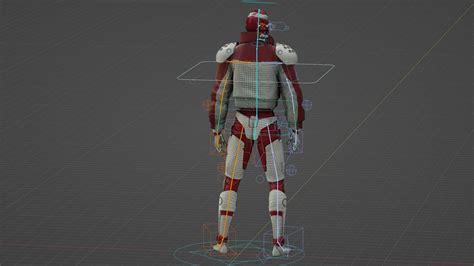 CYBORGTOPIA B-35 Auto-Rig Pro Rigged For Mixamo Unreal Engine Unity 3D ... - muktibox.com
