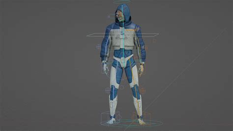 CYBORGTOPIA B-36 Auto-Rig Pro Rigged For Mixamo Unreal Engine Unity 3D ... - muktibox.com