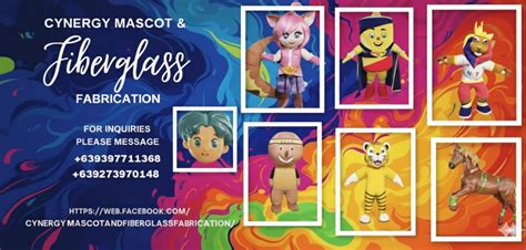 Cynergy Mascot Fiberglass Fab - muktibox.com