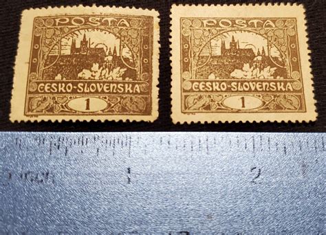 CZECHOSLOVAKIA STAMPS 1919 POSTA …