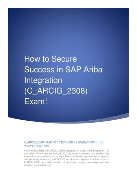 C_ARCIG_2308 Prüfungs Guide