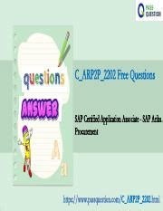 C_ARP2P_2202 Fragen Beantworten