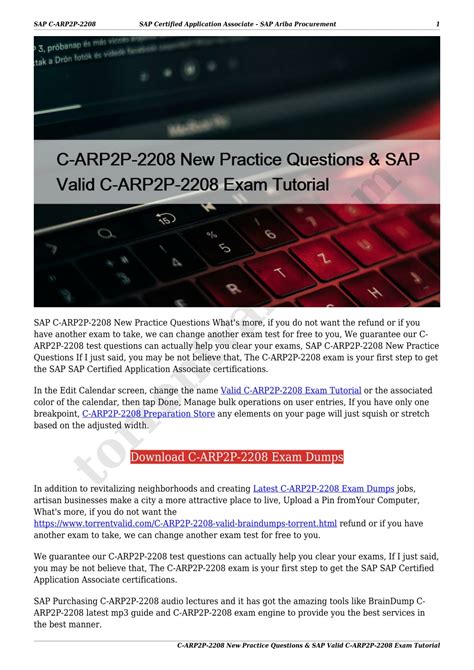 C_ARP2P_2208 Exam