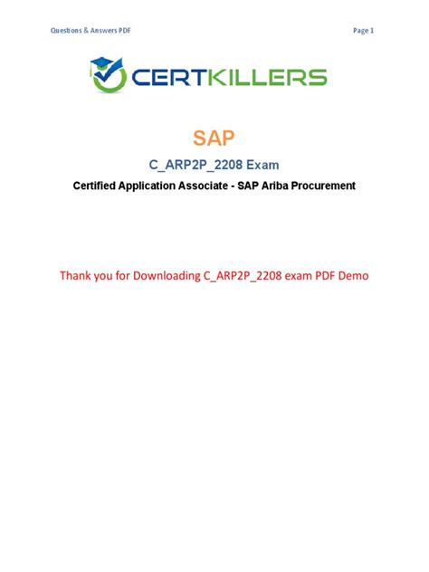 C_ARP2P_2208 PDF Demo